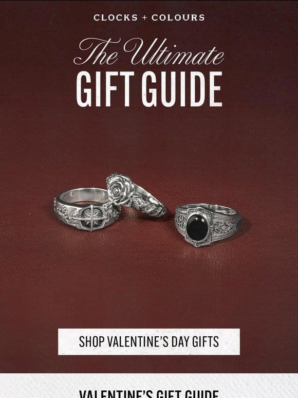 Rock Your Valentine’s: Gift Guide Inside!