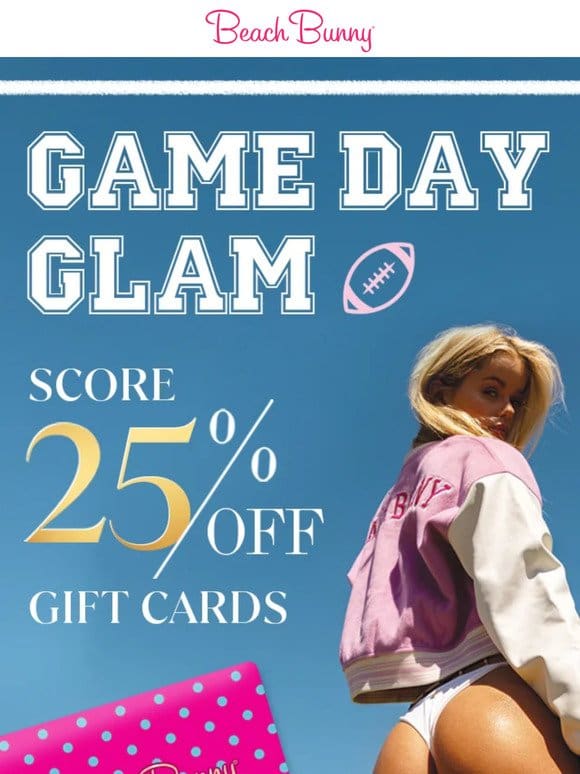 SCORE 25% OFF GIFT CARDS