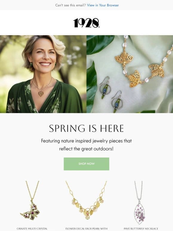 SPRING INSPIRED JEWELRY