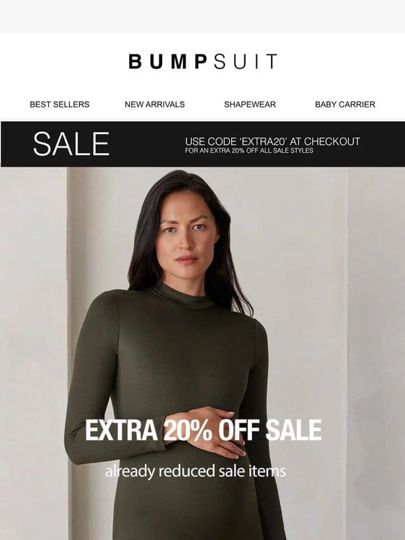 SUBSCRIBER EXCLUSIVE: EXTRA 20% OFF SALE