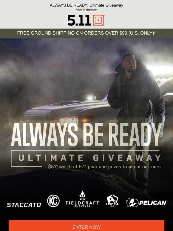 SWEEPSTAKES ALERT   Enter For A Chance To Win The ULTIMATE GEAR GIVEAWAY
