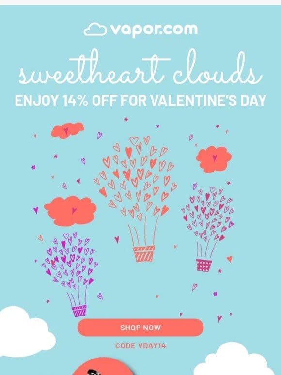 Save 14% Off For A Magical Valentine’s Day