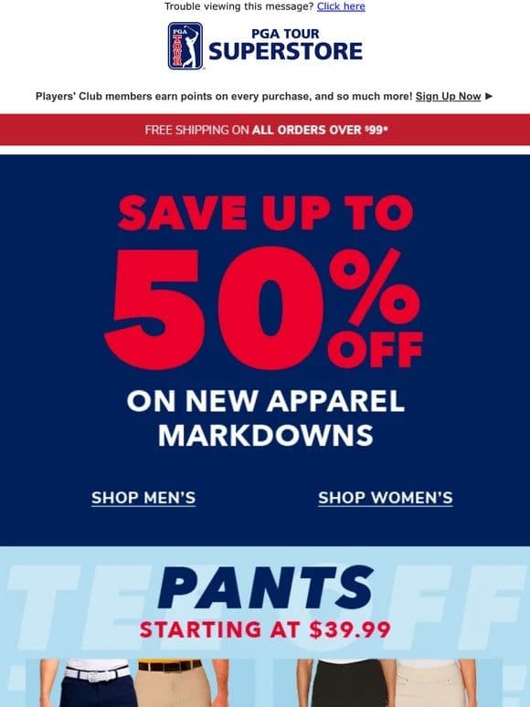 Save Big on New Markdowns – Up to 50% Off!