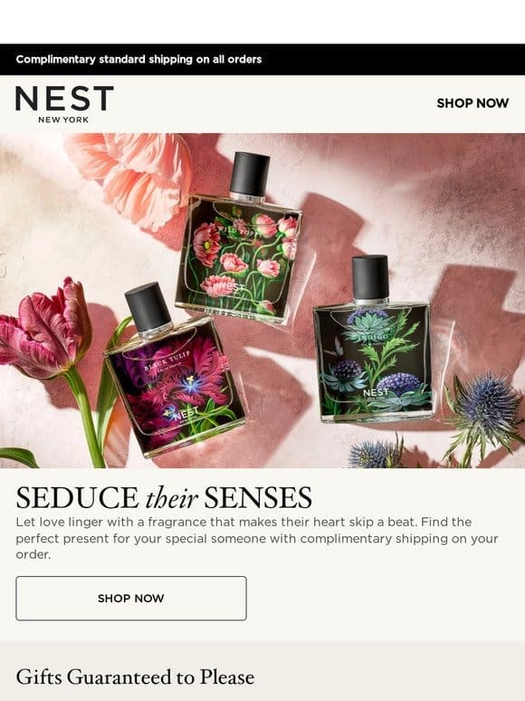 Scent your Valentine’s world with complimentary shipping