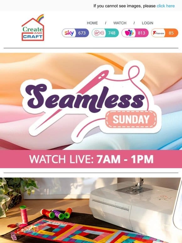 Seamless Sunday is here