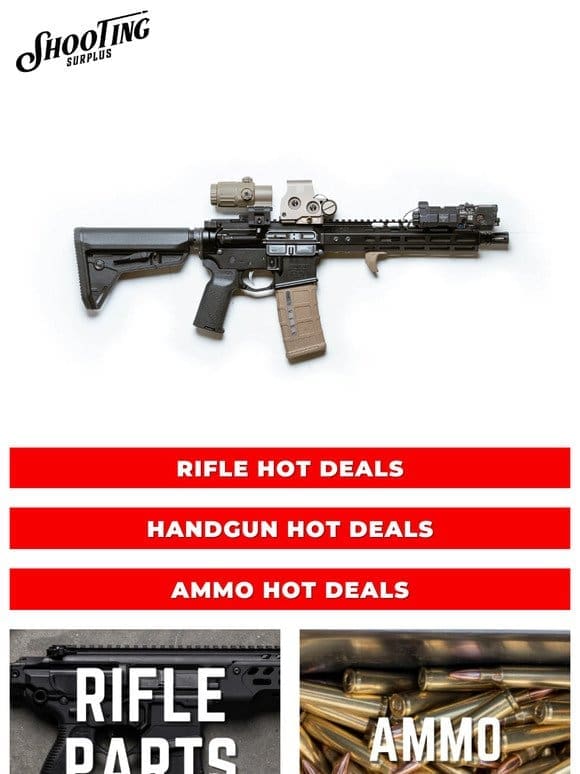 Search Best Selling Rifles & Rifle Accessories ���� Newsletter Hot Deals