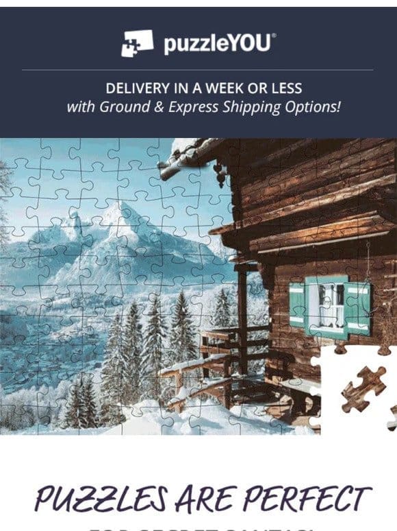 Secret Santas， give them a new jigsaw puzzle!