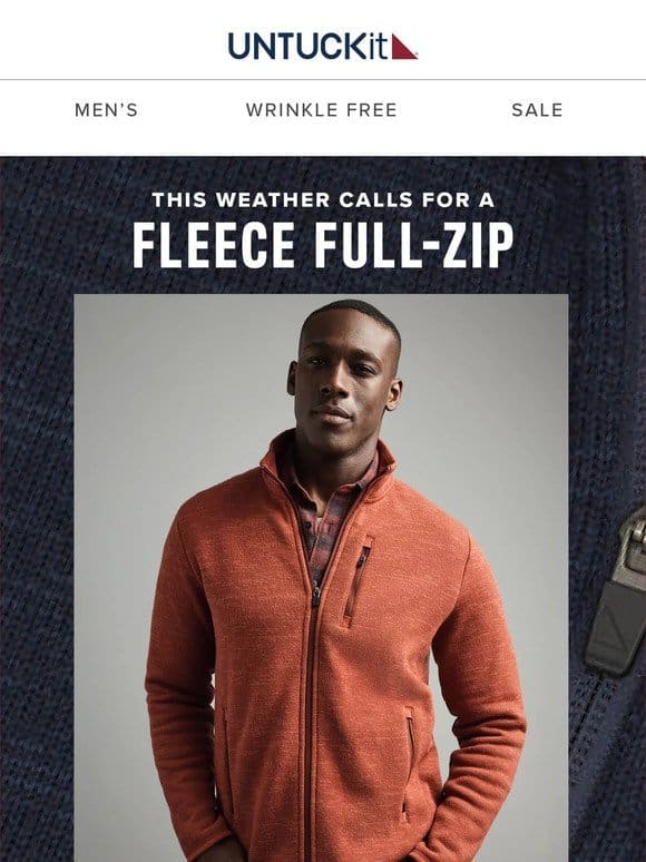 See Why Our Fleece Full-Zip Is the Best
