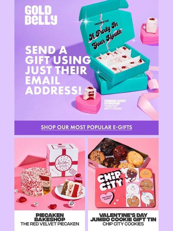 Send an Instant Valentine’s Gift!
