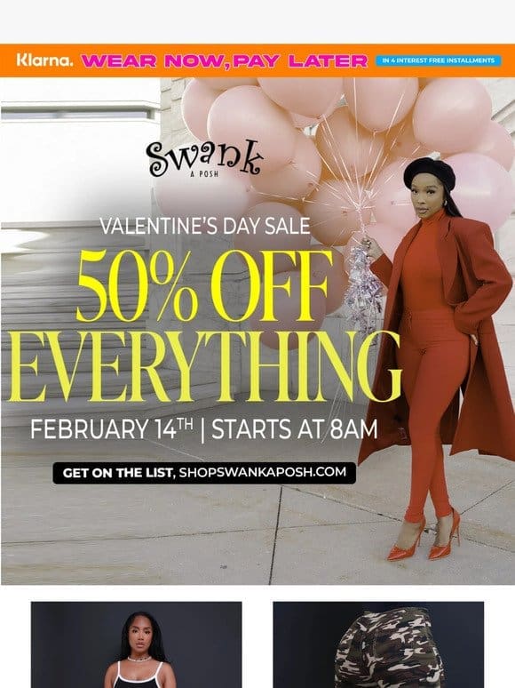 Shhh… 50% Off Unleashes on Feb 14!