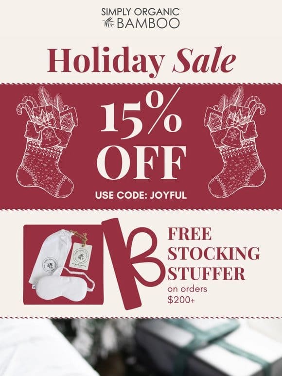 Shop Our Holiday Sale!