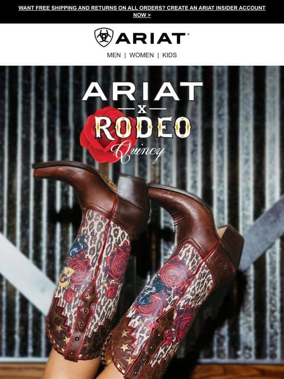 Shop Our New Collab With Rodeo Quincy