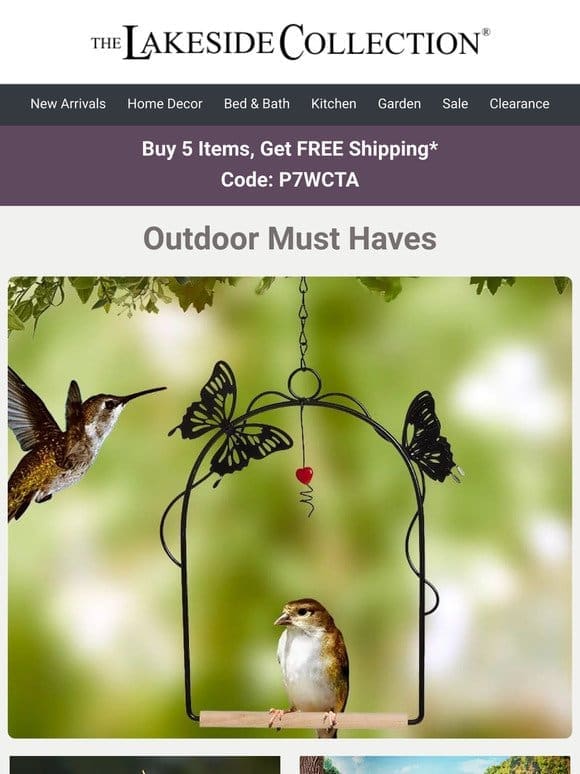 Shop Outdoor Must Haves!