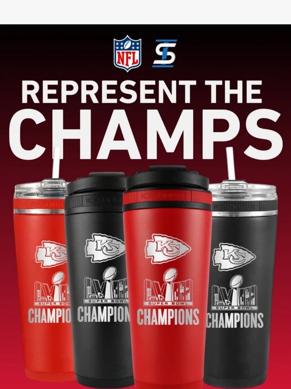 Shop the Chiefs Super Bowl Champions Collection!