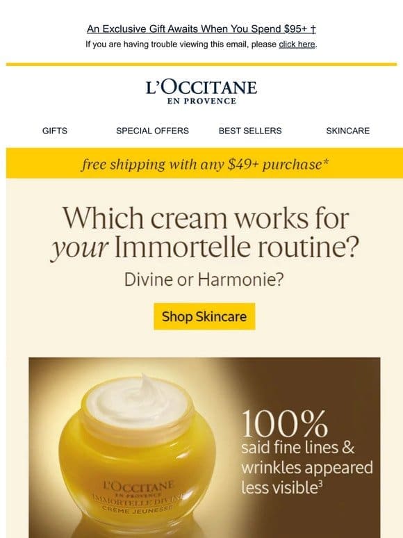 Should you add Immortelle Harmonie or Divine to your routine?