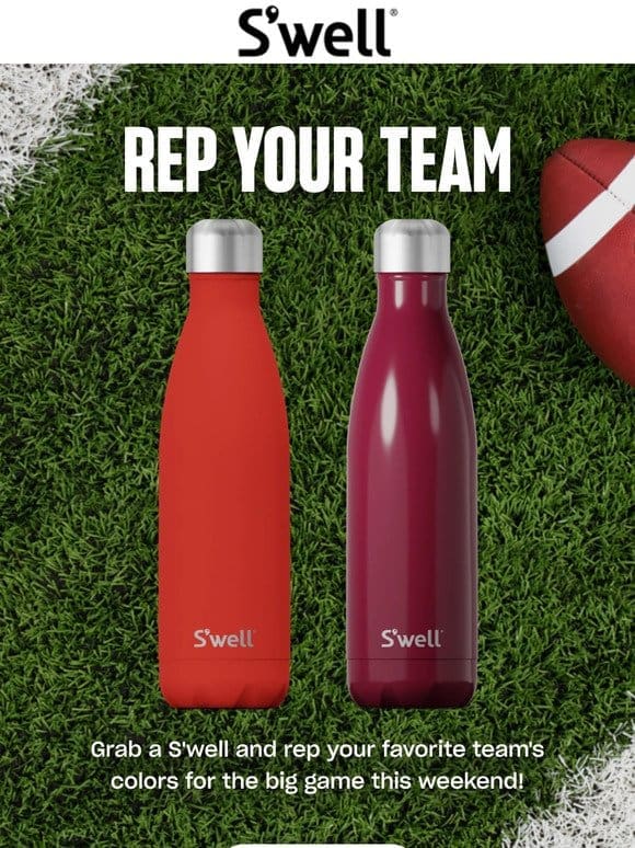 Show Your Team Pride For The Big Game