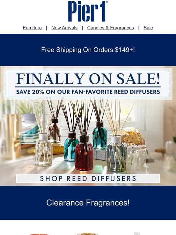 Signature Scents on Clearance!   Stock your favorites at unbeatable prices.