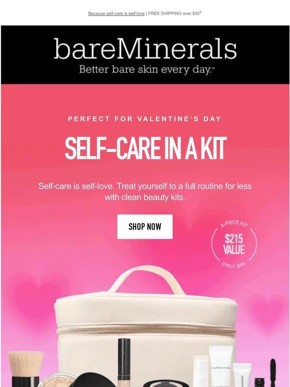 Spoil yourself with kits for Valentine’s Day