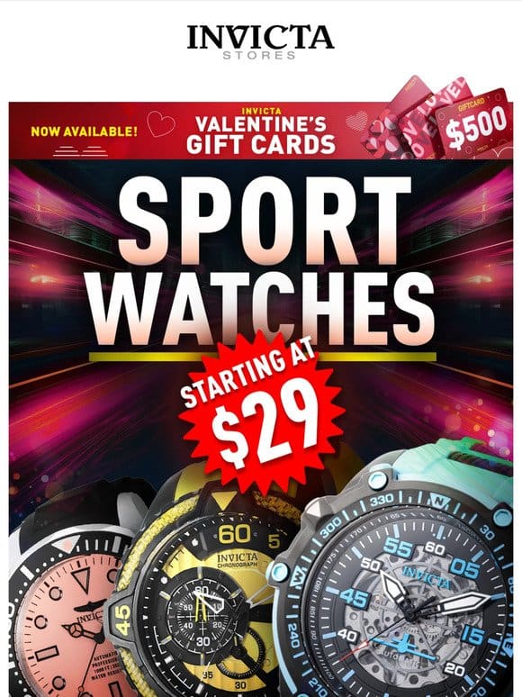 Sport Watches Starting At $29 ❗Score NOW❗️