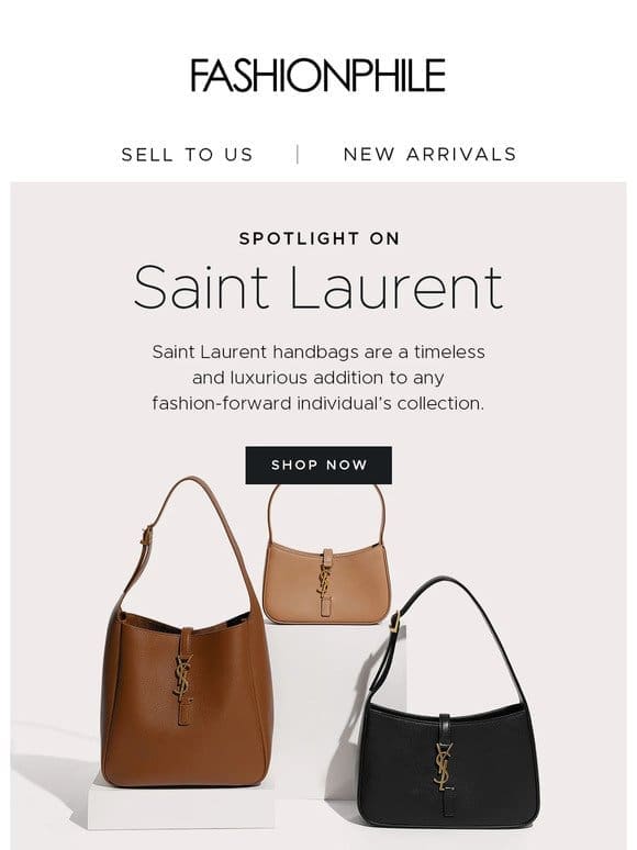 Spotlight on Saint Laurent