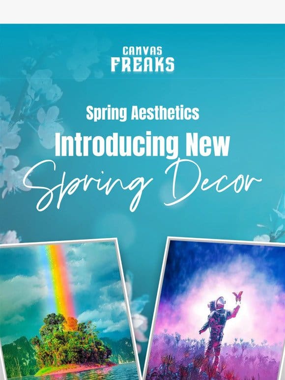 Spring Aesthetics: Introducing New Spring Decor