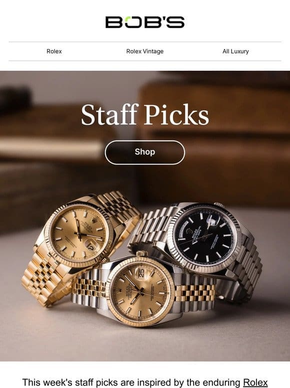 Staff Picks: Collection-Worthy Rolex Dress Watches