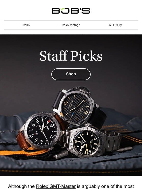 Staff Picks: Underrated Non-Rolex GMT Watches