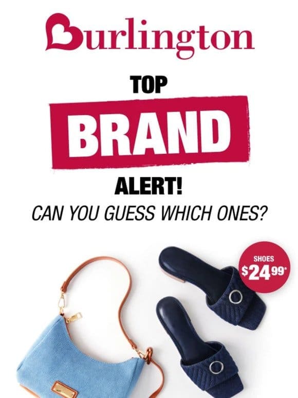 Starting at $14.99: Handbag and shoe brands you LOVE!