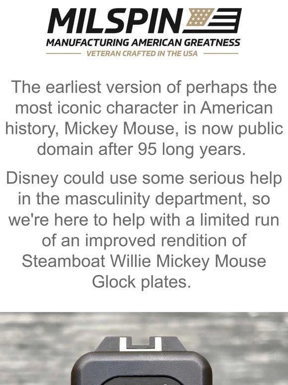 Steamboat Willie!