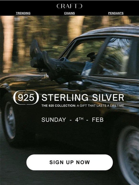 Sterling Silver: Coming Soon