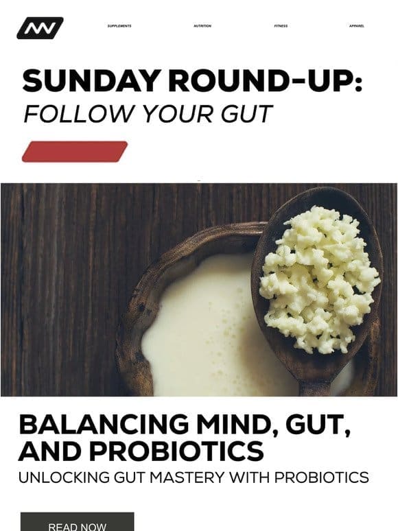 Sunday Round-Up: Follow Your Gut