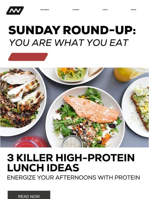 Sunday Round-Up: You Are What You Eat