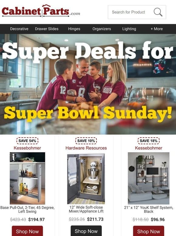 Super Deals for the Super Bowl