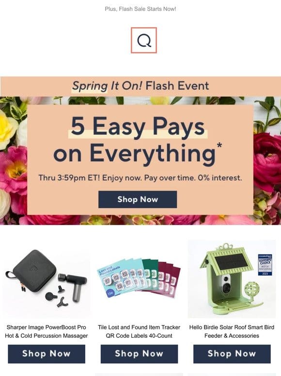 Surprise! 5 Easy Pays on Everything