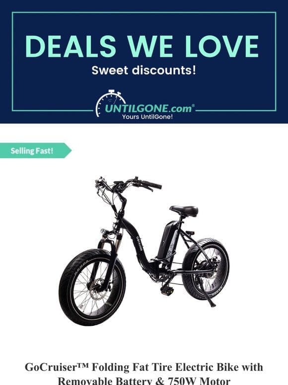 Sweet discounts for deals we love!