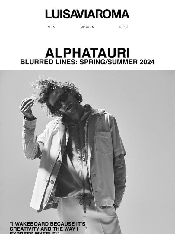 THIS JUST IN: AlphaTauri SS24