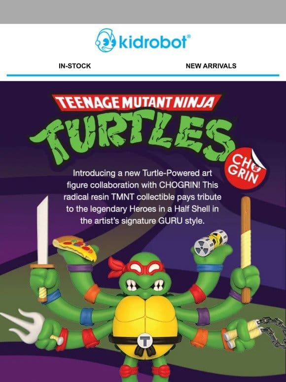 TMNT Art Figure by CHOGRIN