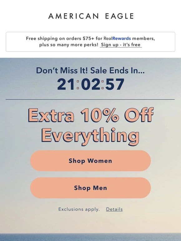 TODAY ONLY! Extra 10% off everything