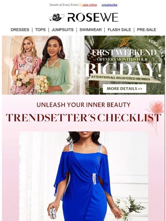 TRENDSETTER’S CHECKLIST: Be the first to shop our new clothing line！