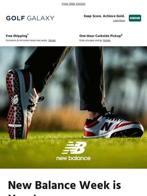 Take a look! New Balance Week is here