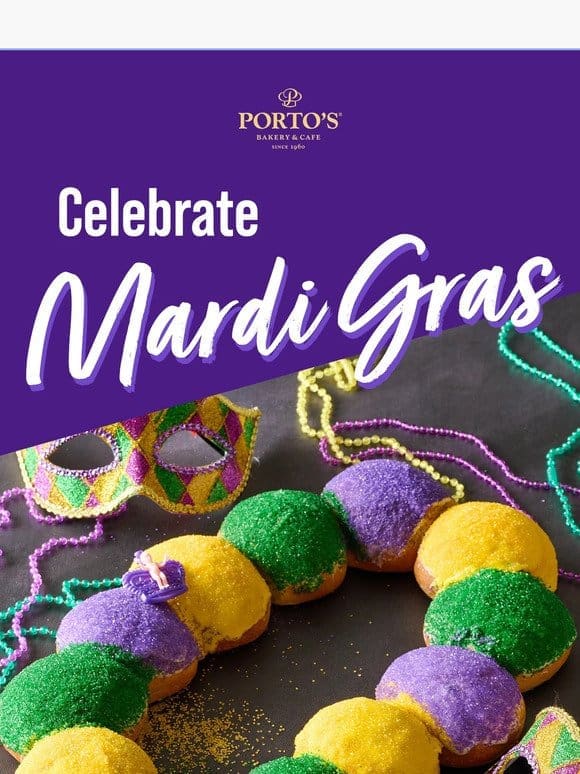 Taste the Tradition: Mardi Gras King Cake