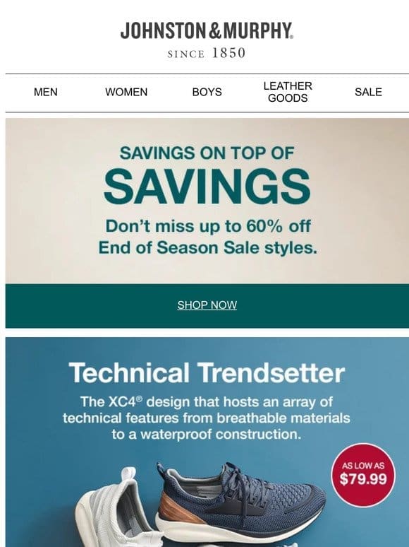 Technical Trendsetter l Shop End-of-Season Savings