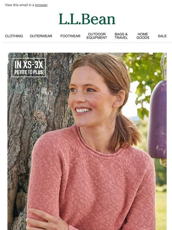 The Always-Essential Cotton Slub Sweater