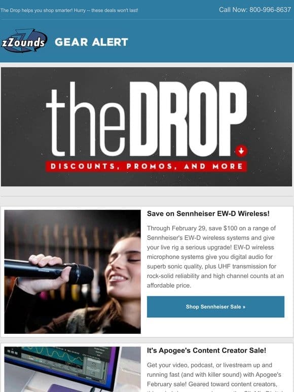 The Drop: February Savings and Special Offers Inside!