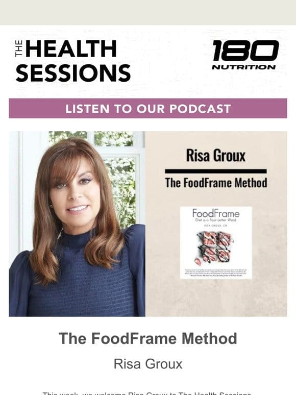 The FoodFrame Method with Risa Groux