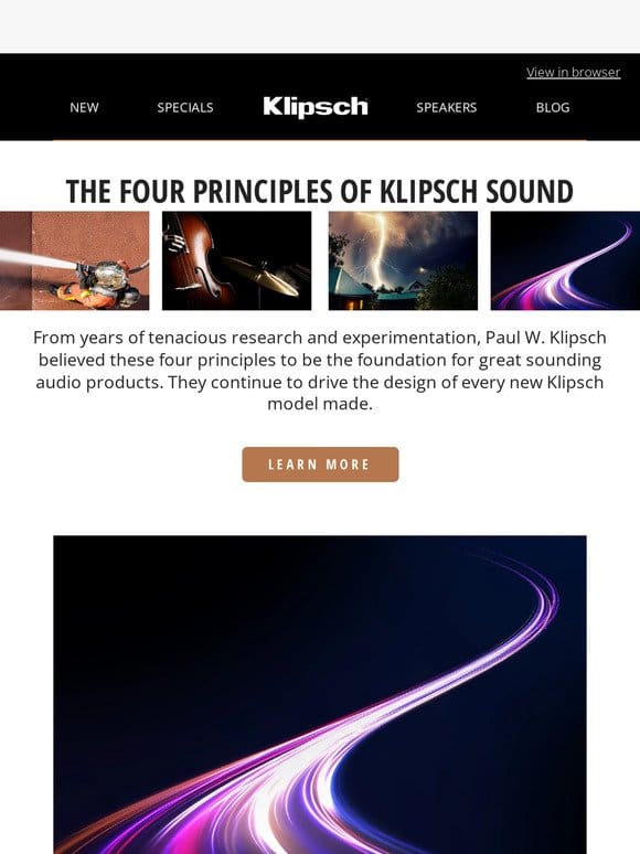 The Four Principles of Klipsch Sounds