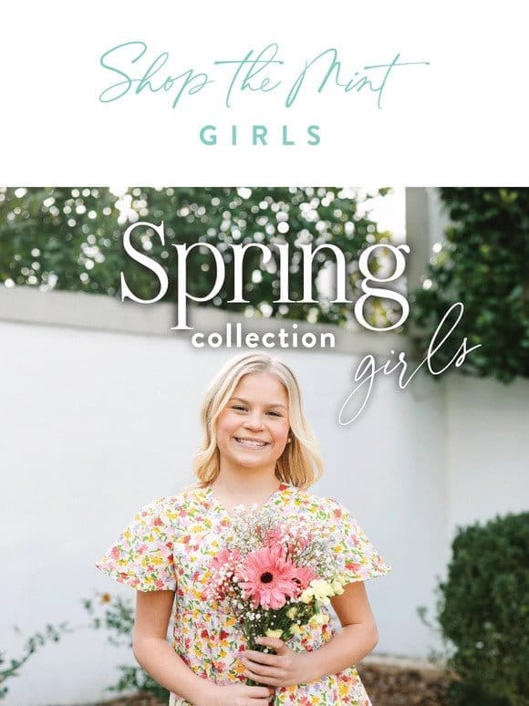 The Girls Spring Collection Is LIVE