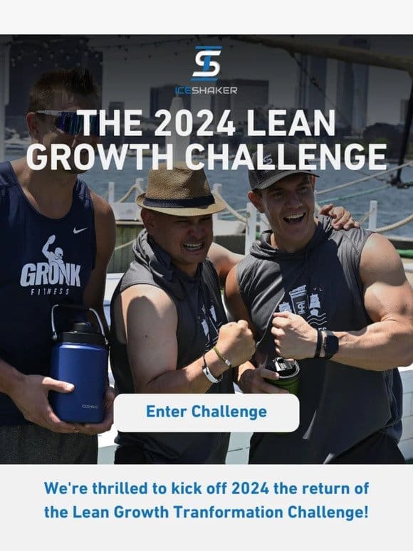 The Lean Growth Challenge is BACK in 2024!