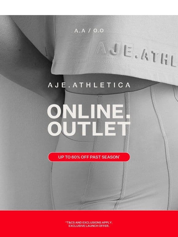 The Outlet’s Now Open | Up To 60% Off Past Season
