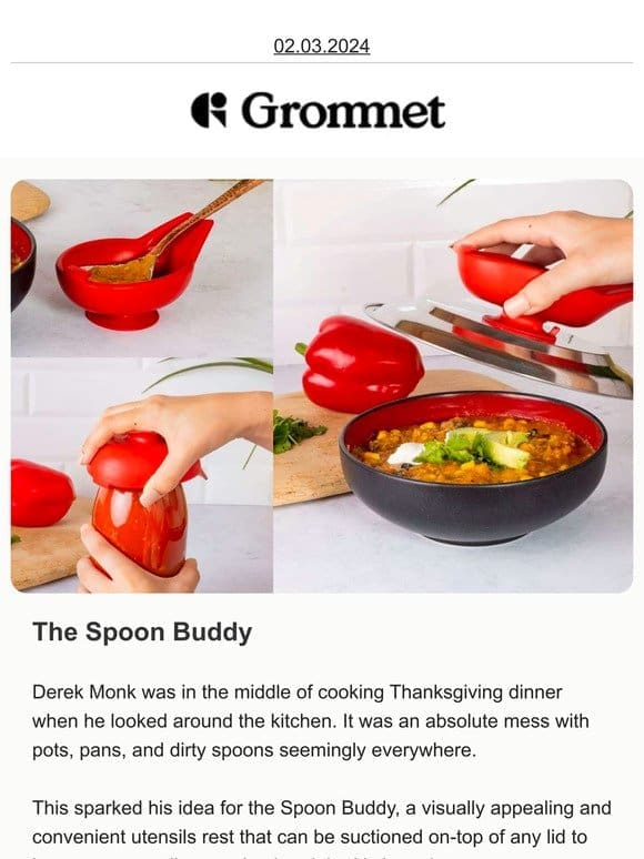 The Spoon Buddy – A must-have kitchen tool